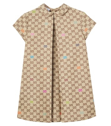 Kleid GG aus einem Baumwollgemisch | Gucci Kids