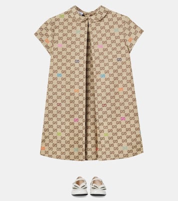 Kleid GG aus einem Baumwollgemisch | Gucci Kids
