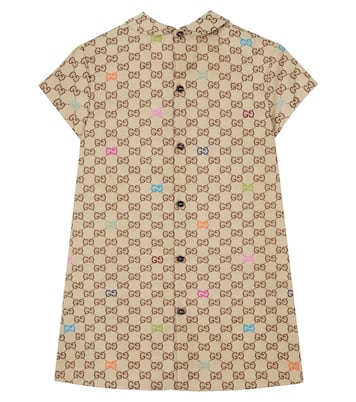 Kleid GG aus einem Baumwollgemisch | Gucci Kids