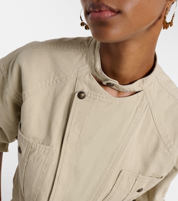 Jumpsuit Nessime aus Baumwolle und Leinen | Marant Etoile