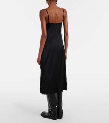 Slipdress aus Satin mit Spitze | Acne Studios