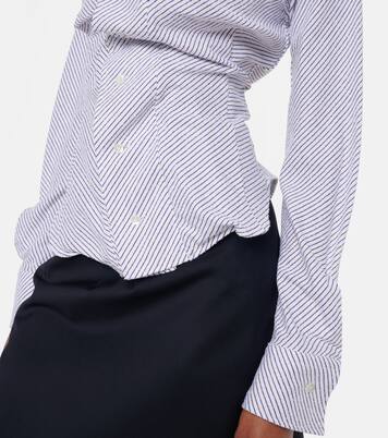 Striped cotton-blend poplin shirt | Vivienne Westwood