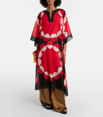 Cafetan en coton imprimé | Dries Van Noten