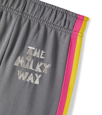 Embroidered cotton jersey sweatpants | Mini Rodini