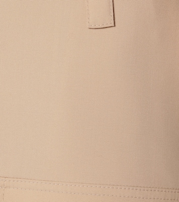 Adaline wool carrot-leg cargo pants | Stella McCartney