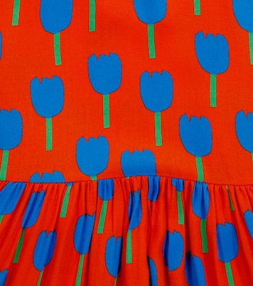 Bedrucktes Kleid aus Crêpe | Stella McCartney Kids