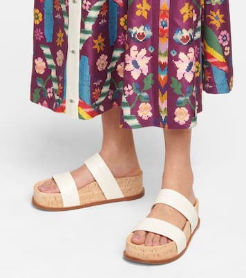 Sandali Striker in pelle con platform | Gabriela Hearst