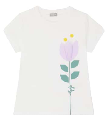 Bedrucktes T-Shirt aus Baumwolle | Il Gufo