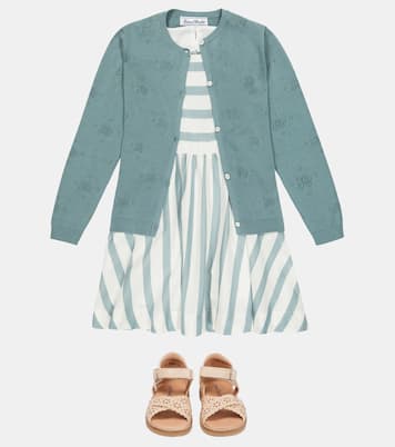 Baby cotton-blend cardigan | Tartine et Chocolat