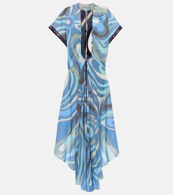 Caftán de algodón estampado | Pucci