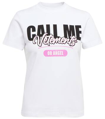 Camiseta de jersey de algodón | Vetements