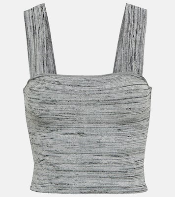White Label knit crop top | Proenza Schouler