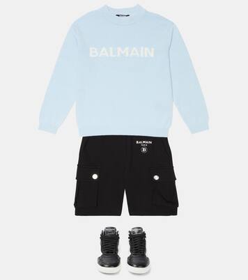 Pullover aus Wolle und Kaschmir | Balmain Kids