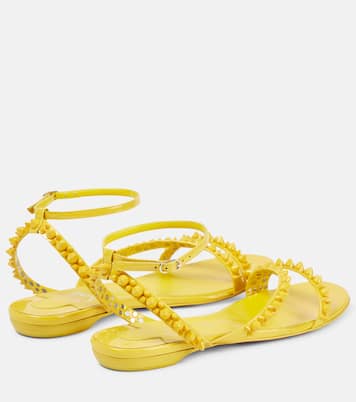 Sandalen Mafaldina Spikes aus Lackleder | Christian Louboutin
