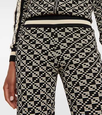 Intarsia low-rise flared pants | Dodo Bar Or