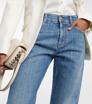 Jean raccourci à ornements | Stella McCartney