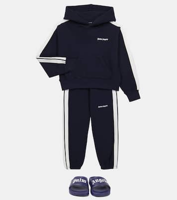 Logo track cotton sweatpants | Palm Angels Kids