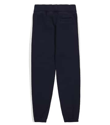 Logo track cotton sweatpants | Palm Angels Kids