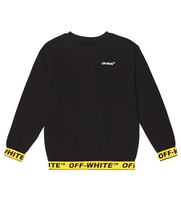 Sudadera de punto fino algodón con logo | Off-White Kids