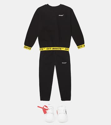 Sudadera de punto fino algodón con logo | Off-White Kids