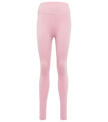 Ski-Leggings Base Layer aus Rippstrick | Cordova