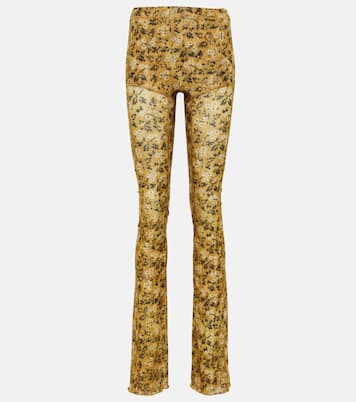 Legging évasé à fleurs | KNWLS