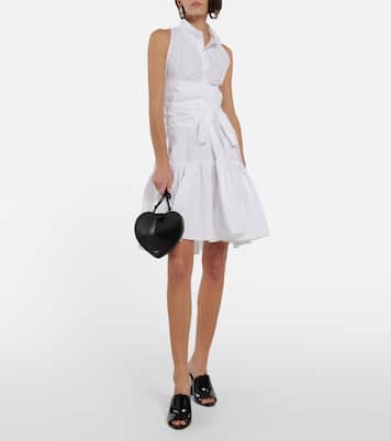 Cotton poplin minidress | Alaïa