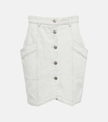 Minigonna di jeans Sabel a vita alta | Marant Etoile