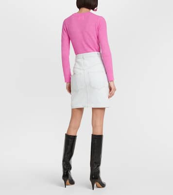 Minigonna di jeans Sabel a vita alta | Marant Etoile