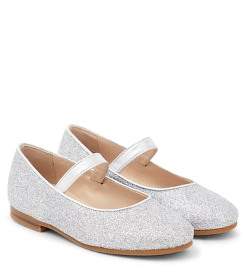 Glittered ballet flats | Il Gufo