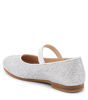 Glittered ballet flats | Il Gufo