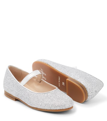 Glittered ballet flats | Il Gufo