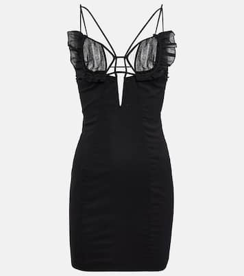 Frill-trimmed minidress | Nensi Dojaka