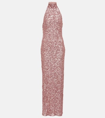 Bridal Kasia sequined maxi dress | Rotate