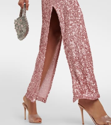 Bridal Kasia sequined maxi dress | Rotate
