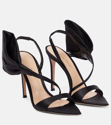Sandales Theresa en satin | Gianvito Rossi