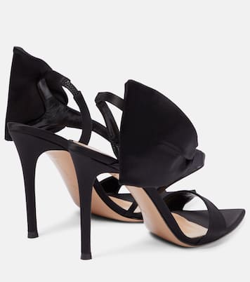 Sandales Theresa en satin | Gianvito Rossi