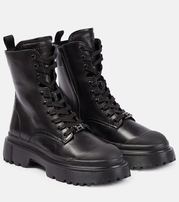 Combat Boots H619 aus Leder | Hogan