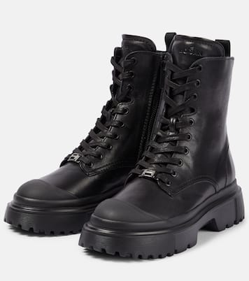 Combat Boots H619 aus Leder | Hogan