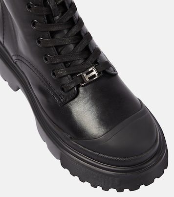 Combat Boots H619 aus Leder | Hogan
