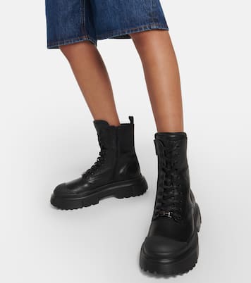Combat Boots H619 aus Leder | Hogan