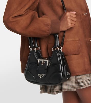 Borsa a spalla Moon Small in pelle | Prada