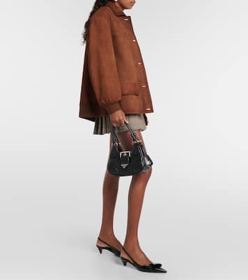 Borsa a spalla Moon Small in pelle | Prada