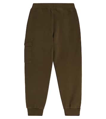 Basic cotton fleece sweatpants | C.P. Company Kids