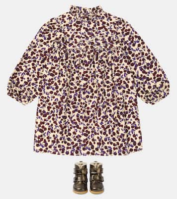 Schnürstiefel aus Leder mit Shearling | Petit Nord