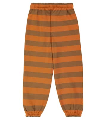 Tiny Stripes cotton-blend sweatpants | Tinycottons