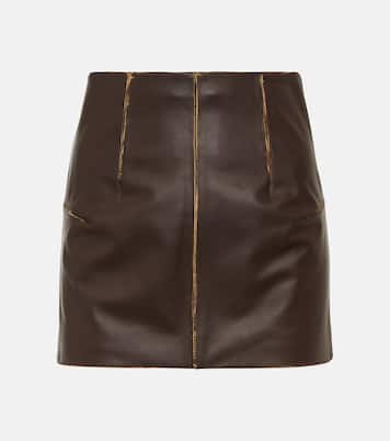 Minirock aus Leder | MM6 Maison Margiela