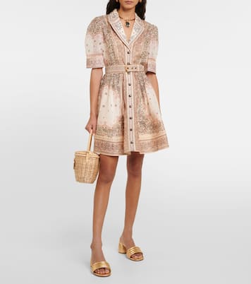 Pantoletten Malou 60 aus Metallic-Leder | Gianvito Rossi