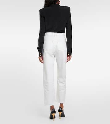 Jeans regular a vita alta | Balmain