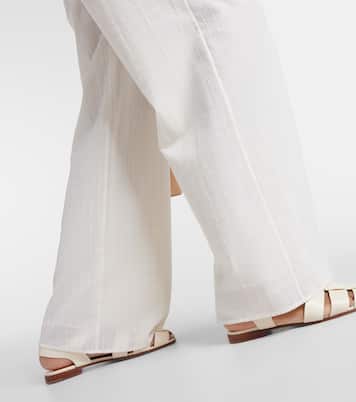 Pantalon ample Tristin en coton mélangé | Loro Piana